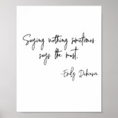 勇気付けられる文語作家本引用文 ポスター (正面)