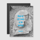 勇気付けられる磁気グリーティングカードの聖なる書物、 経典 (正面/裏面)