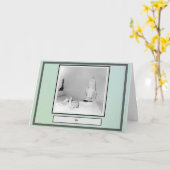 勇気付けられる祈りの言葉グリーティングカード カード (黄色い花)