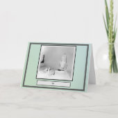 勇気付けられる祈りの言葉グリーティングカード カード (正面)