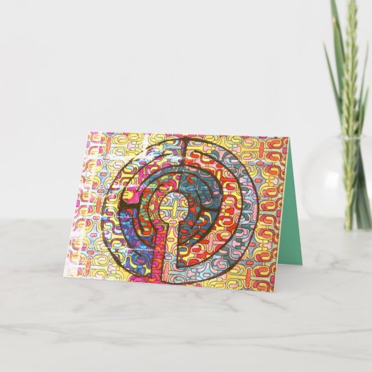 勇気付けられる考えズオブユーカード – Brラビリンス カード (正面)