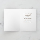 勇気付けられる考えズ・オブ・ユー、シェパード・スタッフ&フロリダ カード (内部)