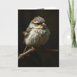 勇気付けられる高揚引用文ホープかわいい鳥について カード