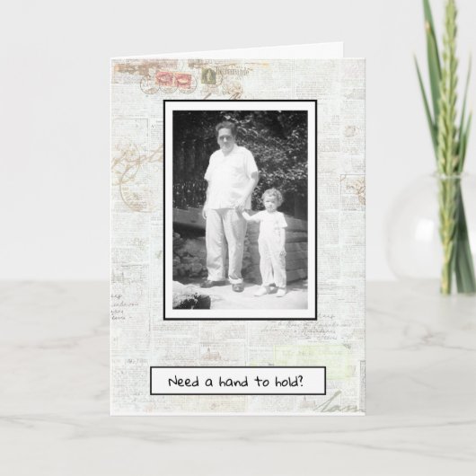 勇気付けられる カード (正面)