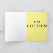 勇気付けられる カード (内部)