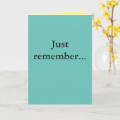 勇気付けられる カード (黄色い花)