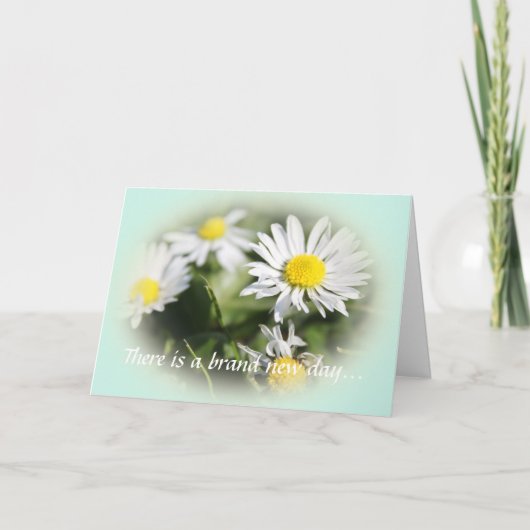 勇気付けられる カード (正面)