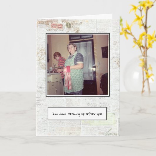 勇気付けられる カード (黄色い花)