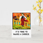 勇気付けられる カード (黄色い花)