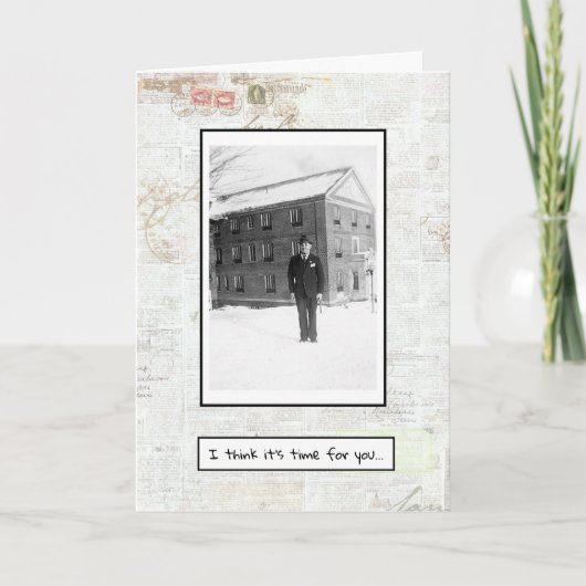 勇気付けられる カード (正面)