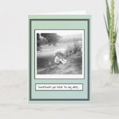 勇気付けられる カード (正面)