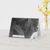 勇気付けられる カード (黄色い花)