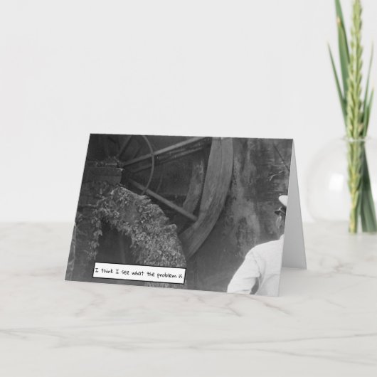 勇気付けられる カード (正面)