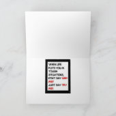 勇気付けられる カード (内部)