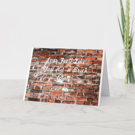 勇気付けられる カード (正面)