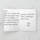 勇気付けられる カード (内部)