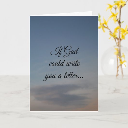 勇気付けられる カード (黄色い花)