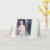 勇気付けられる カード (黄色い花)