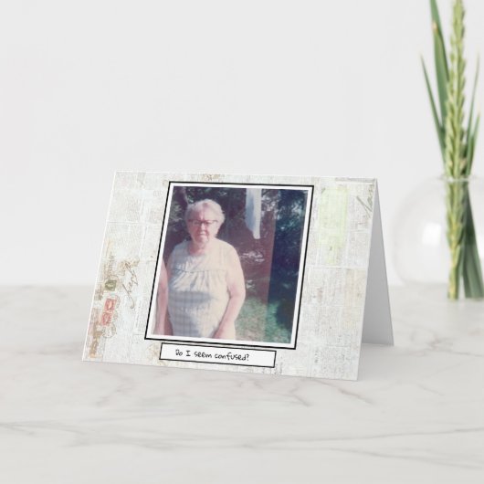 勇気付けられる カード (正面)