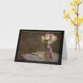 勇気付けられる カード (黄色い花)