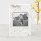 勇気付けられる カード (黄色い花)