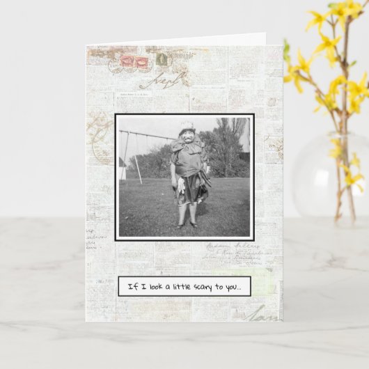 勇気付けられる カード (黄色い花)