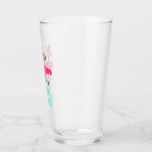 勇気付けられる!ガラス タンブラーグラス (左)