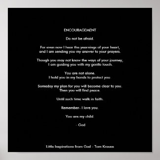 勇気付けられる ポスター