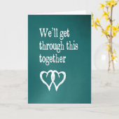 勇気付けられる – 一緒に処理する カード (黄色い花)