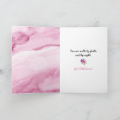 勇気付けられる、我々は信仰によって歩く見るによってではない シーズンカード (内部)