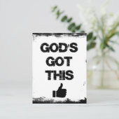 勇気付けられる:神の得これだ ポストカード (スタンド正面)