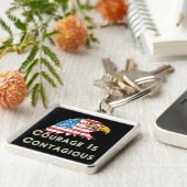 勇気伝染 キーホルダー (側面)