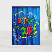 勇気信じを出して カード (正面)