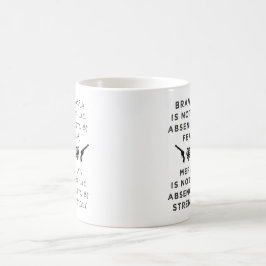 勇気及び慈悲のコーヒー・マグ コーヒーマグカップ