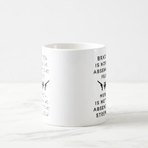 勇気及び慈悲のコーヒー・マグ コーヒーマグカップ