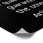 勇気引用文 – アリストテレス ポスター (角)