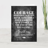 勇気必ずしも唸らず カード (正面)