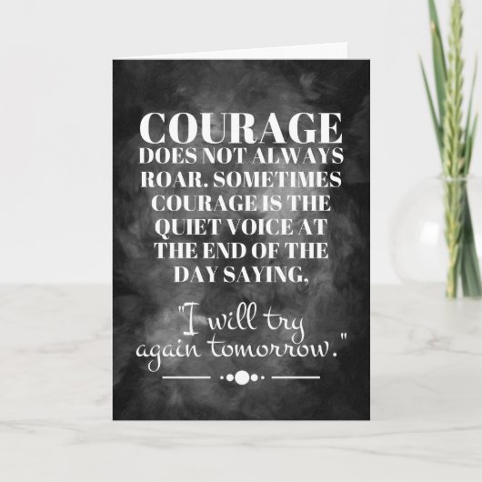 勇気必ずしも唸らず カード (正面)