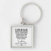 勇気必ずしも唸らず キーホルダー (正面)