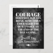 勇気必ずしも唸らず ポストカード (正面/裏面)