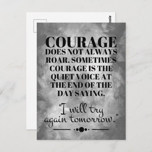 勇気必ずしも唸らず ポストカード (正面/裏面)