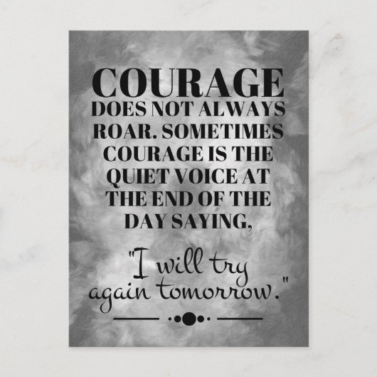 勇気必ずしも唸らず ポストカード (正面)
