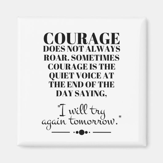 勇気必ずしも唸らず マグネット (正面)