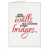 勇気感動的が橋を架ける (正面)