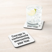 勇気懸命プラスチックコースター コースター (右側)