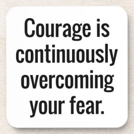 勇気懸命プラスチックコースター コースター