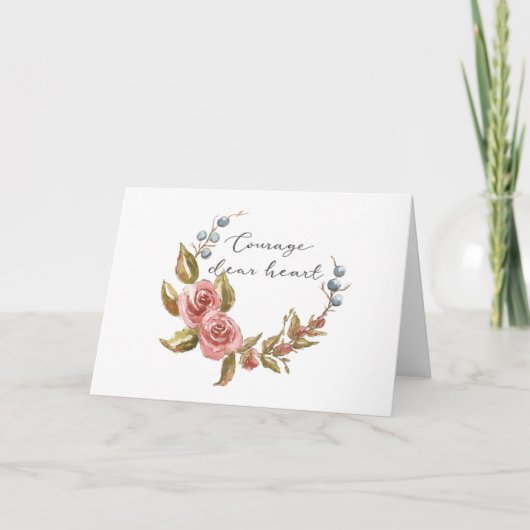 勇気親愛ハート カード (正面)