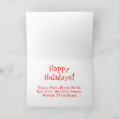 勇気20103のメリークリスマス! シーズンカード (内部)