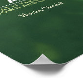 "勇気"ウィンストンチャーチル感動的引用文 ポスター (角)