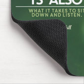 "勇気"ウィンストンチャーチル感動的引用文 マウスパッド (コーナー)